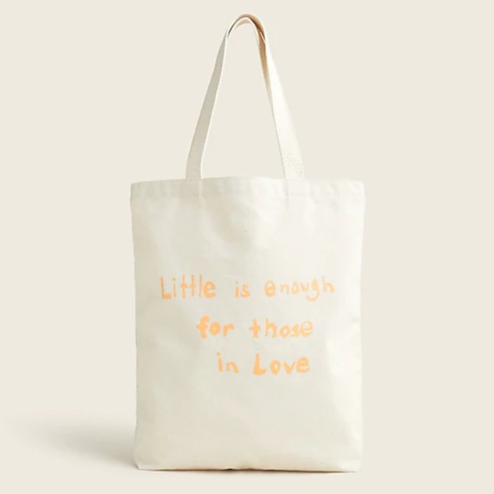 Adorable Tote with a Loving Statement